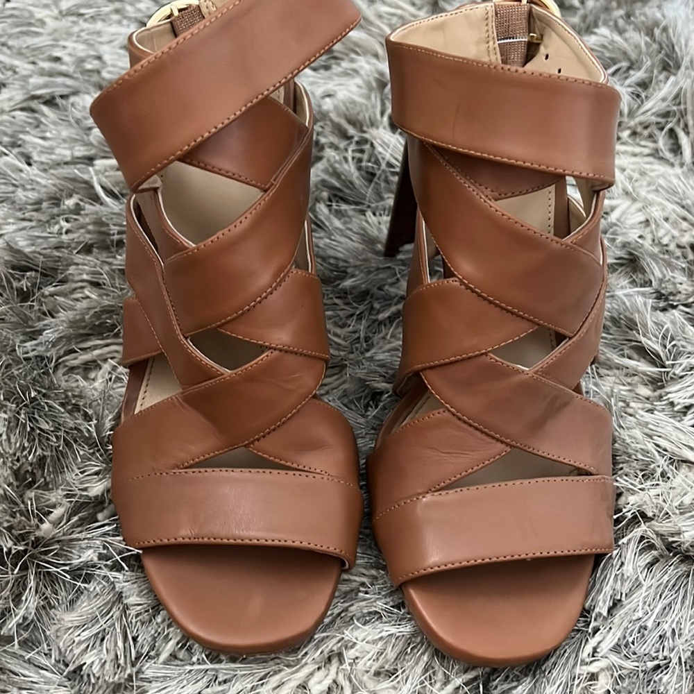 Michael Kors ankle strapped heels